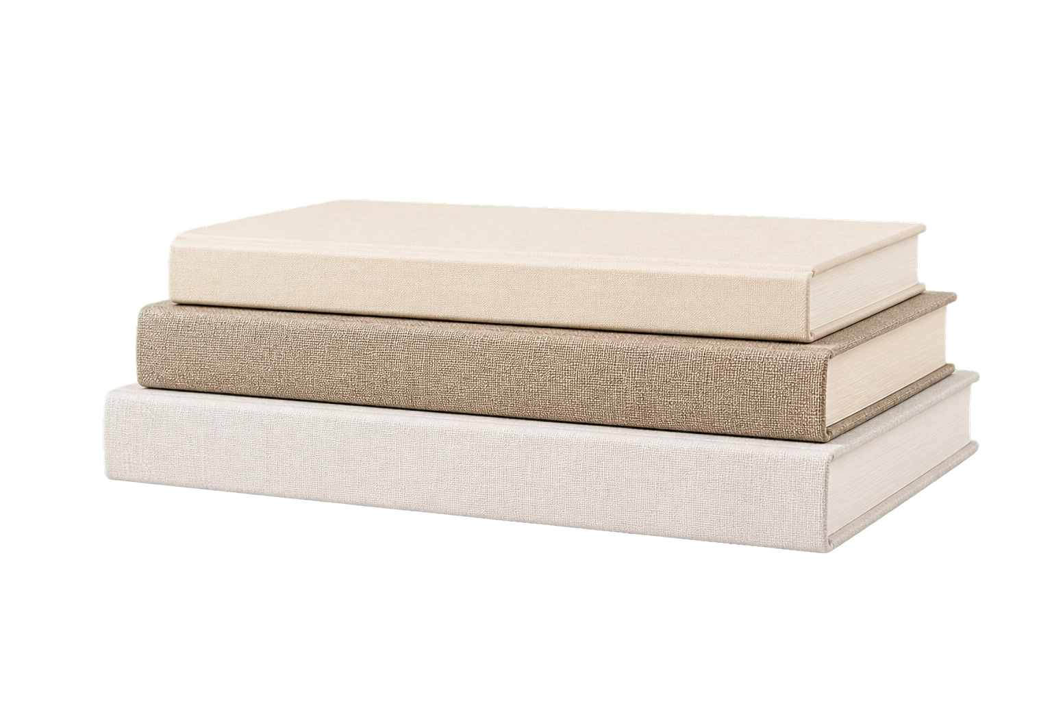 Stacked books