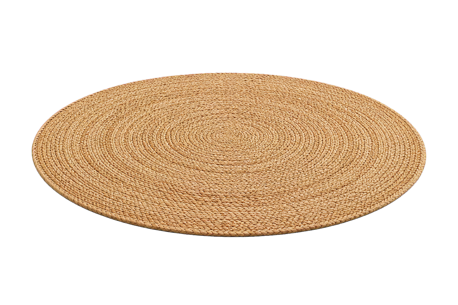Round jute rug